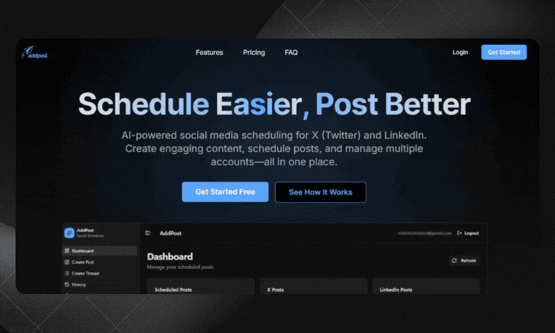 AddPost - AI-Powered Social Media Scheduler